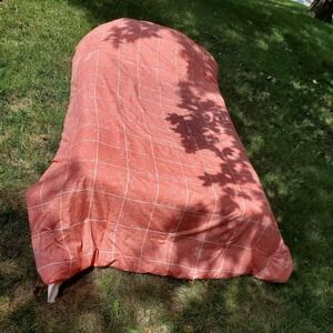 Room Essentials Target Twin Bed Set in Pink/Coral Color Scheme